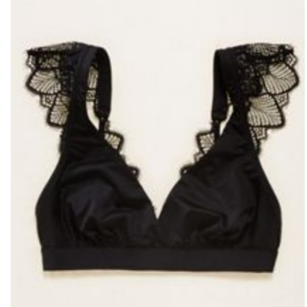 SOLD: Aerie lacy satin bralette